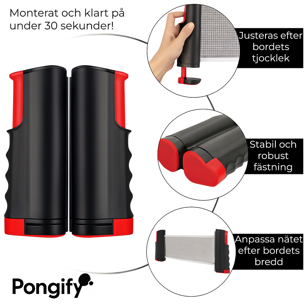 Pongify™ - Ett spel som får alla att lägga undan skärmarna!