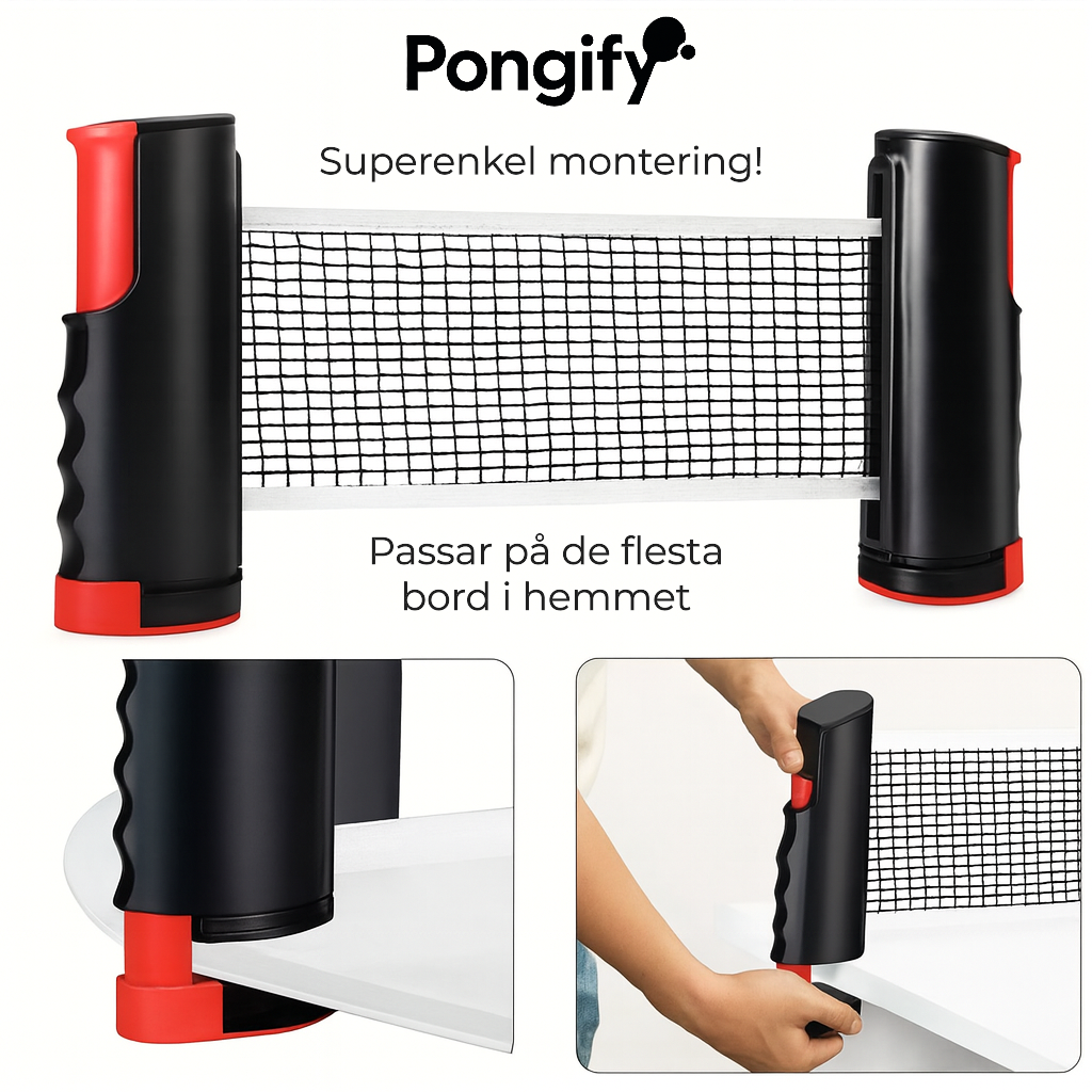 Pongify™ - Ett spel som får alla att lägga undan skärmarna!